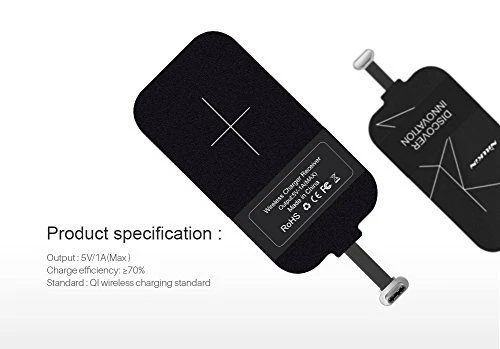 Nillkin Magic Tag Qi Wireless Charger Receiver Chip for USB Type-C Smart Phones - Image 3 of 4