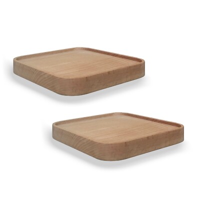 anaan Raft Wandregal viereckig Schweberegal Holz Kleine Regale Design 2er Set
