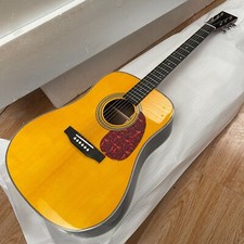 Newly arrived yellow color refers to playing acoustic guitar D type