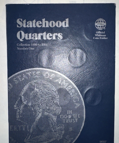 STATEHOOD QUARTER COLLECTION FOLEDR NUMBER 1 ONE 1999-2001 WHITMAN,  NO COINS!! - Picture 1 of 5