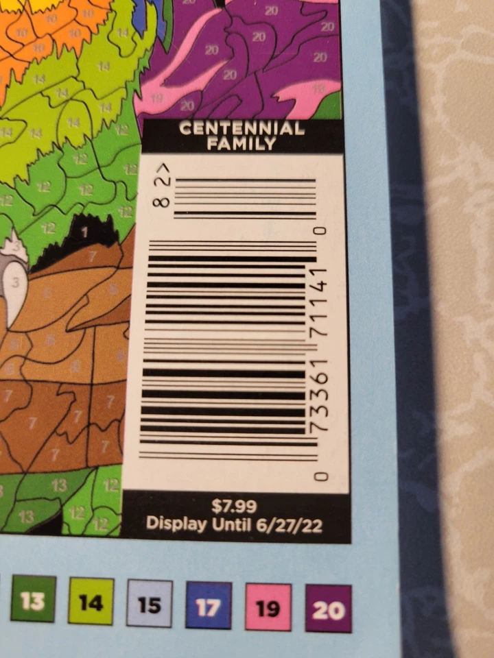 MYSTERY COLORS - Amazing Animals- COLOR BY NUMBER- Discover the Magic - 31 Pages Foto 2 de 4