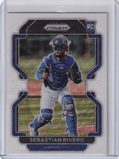 2022 PRIZMS WHITE WAVE RC SEBASTIAN RIVERO KANSAS CITY ROYALS PRIZM GE-2708