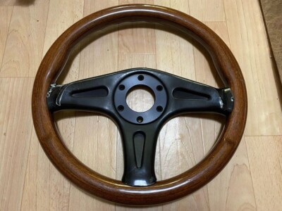original rare momo wood steering wheel 320mm | eBay