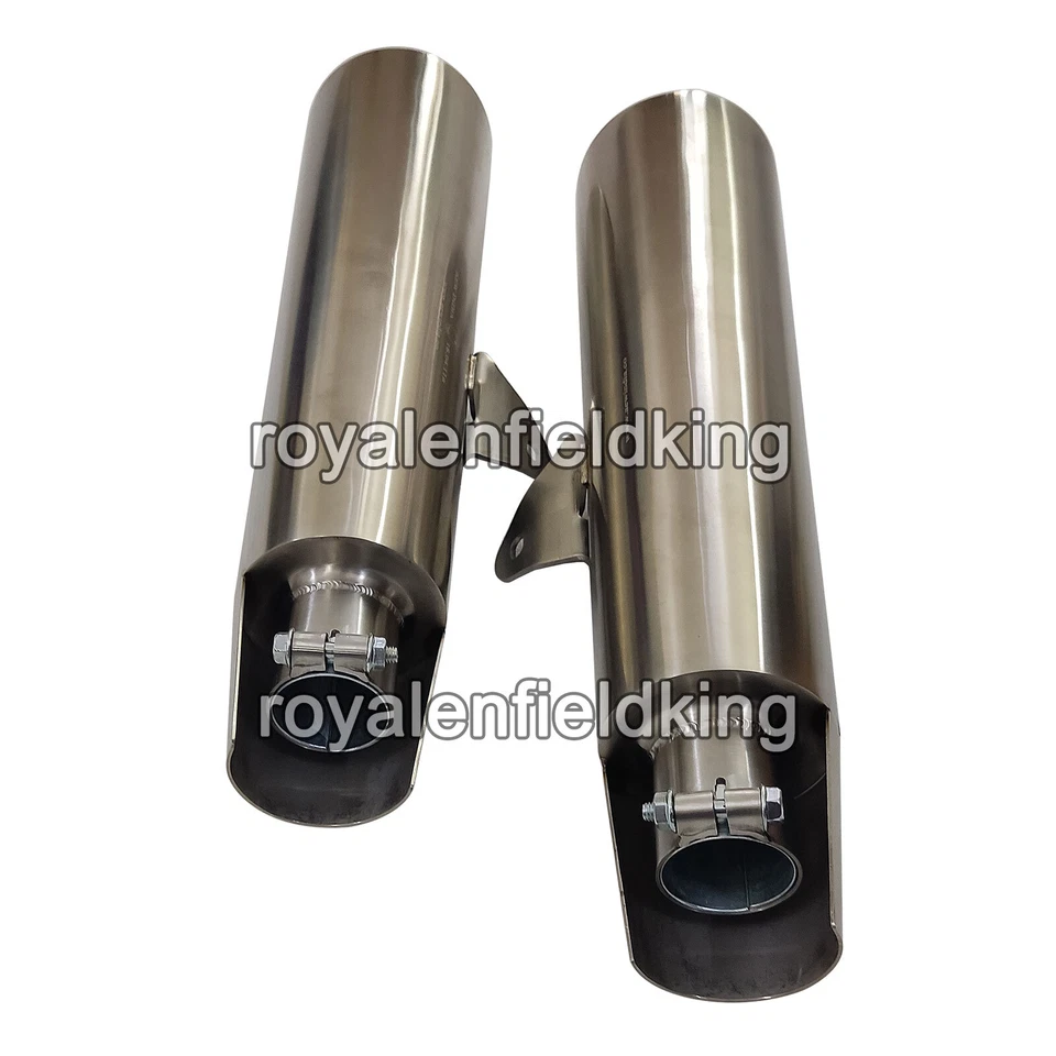 Adapté Pour Royal Enfield Gt & Intercepteur 650 Ss AEW Te 103 Sortie Silencieux - Photo 4/4