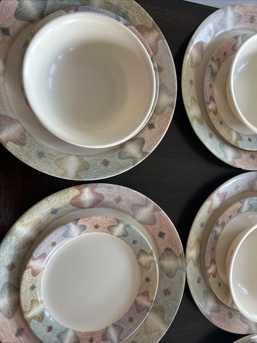 Corelle Mirage Southwest Dinner & Bread Plates & Cereal Bowls Set Of 38 Retired - Picture 6 of 16