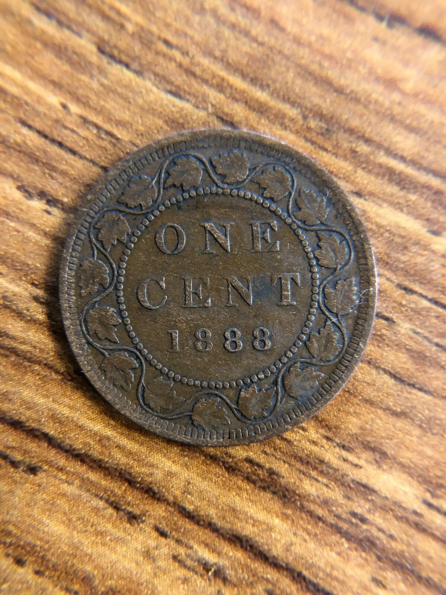 激レア COMIN CORRECT／XLサイズ KENTAX 1888 CANADA LARGE CENT LARGE 1 CENT PENNY COIN | eBay