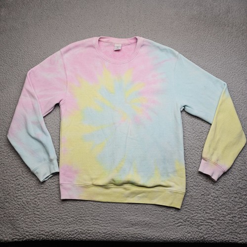 Dreamsicle Sweater Youth Junior XL Tie Dye Long Sleeve Pullover - Picture 2 of 13