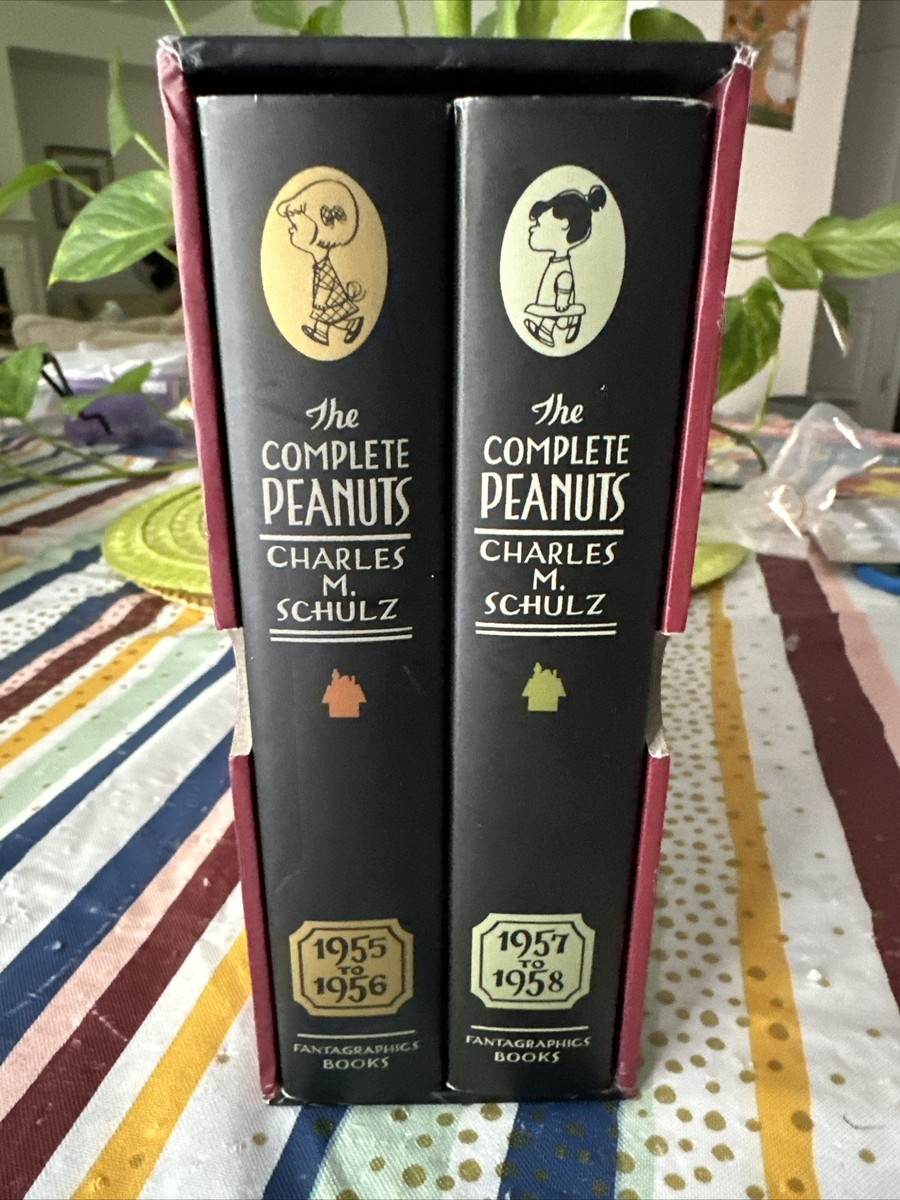 The Complete Peanuts 1955-1956 & 1957-1958 Hard Cover + The Complete Peanuts 1955-1956 & 1957-1958 Hard Cover +