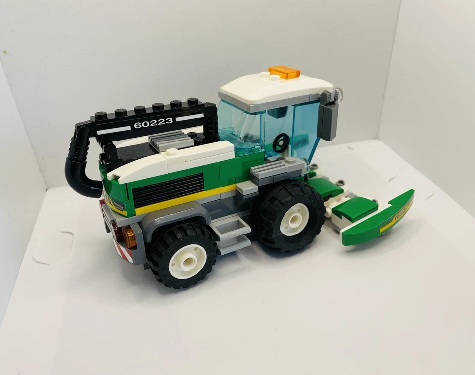 LEGO CITY: Harvester Transport 60223 Complete Retired Manuals Minifigs Box - Image 2 of 4