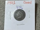 Good 1901 Indian head cent