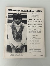 Broadside Issue #83-1967 PHIL OCHS MALVINA REYNOLDS Sheet Music Booklet