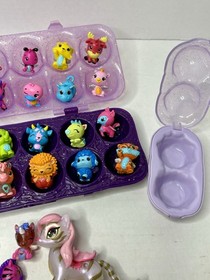 Hatchimals Mixed Lot - 29 Mini Figures, 1 Large 2 Egg Cartons 32 Total In Lot