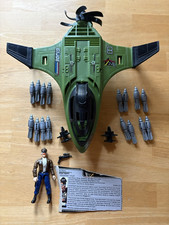 G.I.Joe Mudfighter Vehicle 1989 100 Complete w Dogfight Instruct & file card