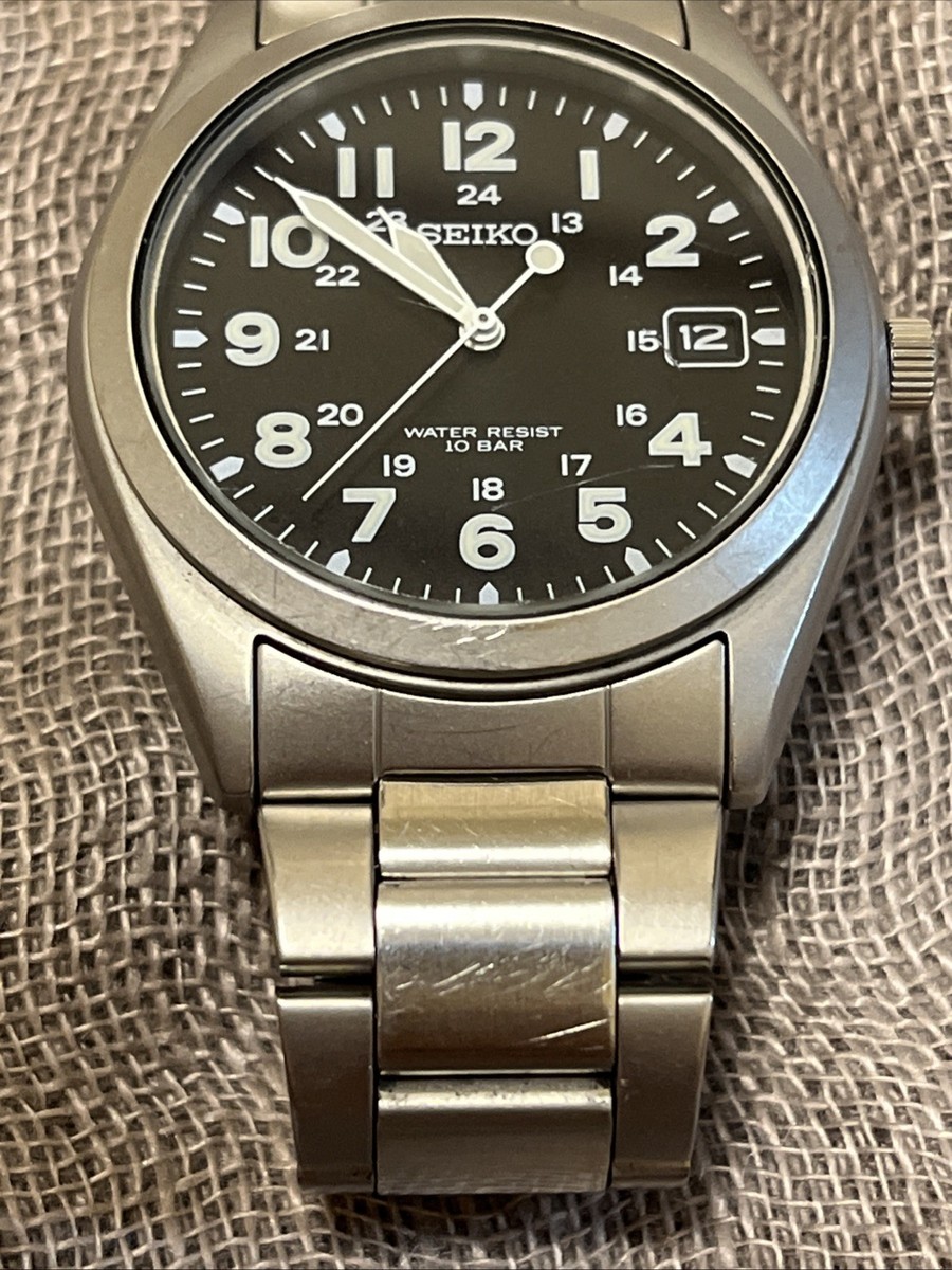 Seiko Spirit Men's Black Watch - SBCA001 for sale online | eBay