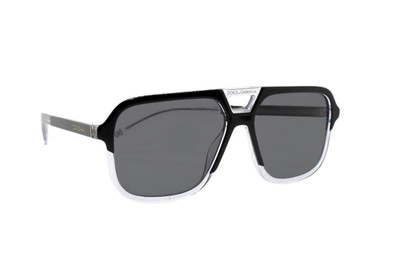 Dolce & Gabbana DG4354 501/81 Top Schwarz Kristall Sonnenbrille sunglasses