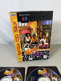 Sega CD 32X Slam City with Scottie Pippen CIB