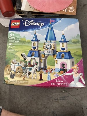 LEGO Disney Princess: Cinderella's Castle & Horse Carriage (43275) Opened Box