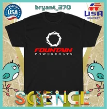 Fountain Power Boats Men's T-Shirts American T-Shirt