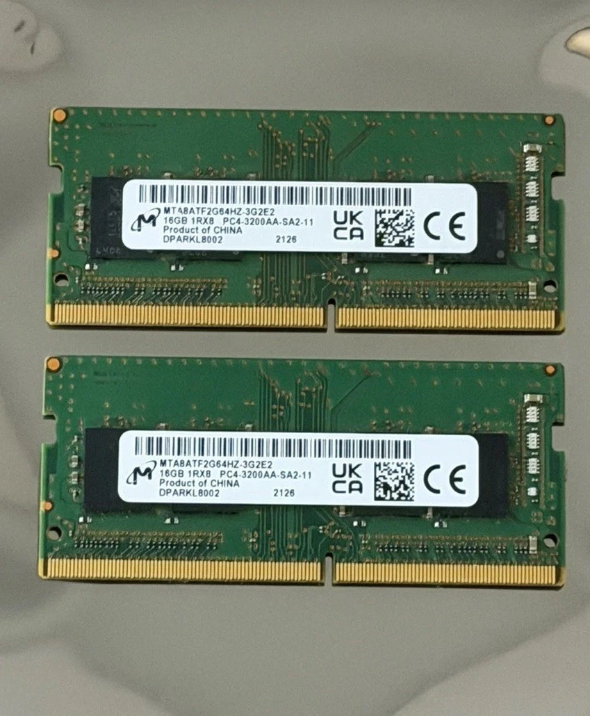 Micron Computer RAM 32 GB Total Capacity for sale | eBay