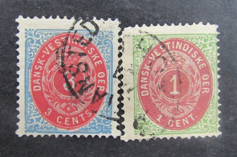 nystamps US Danish West Indies Stamp # 5 6e Used        U26x2866
