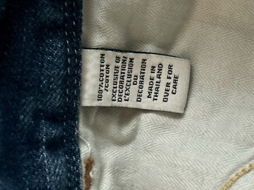 Girls Abercrombie Size 8 Jean Mini Skirt Fringe and Distressed Detail 100%Cotton - Picture 6 of 6