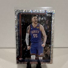 Topps 2025-26 Isaiah Hartenstein #120 Oklahoma City Thunder OKC Crackleboard 