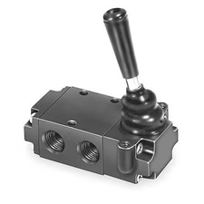 Parker 524811000 Manual Air Control Valve, 3-Way, 1/4In Npt