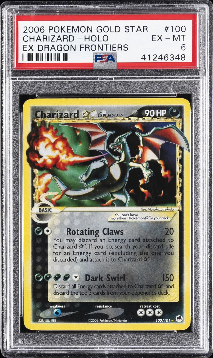 Charizard Pokémon TCG EX Dragon Frontiers Individual Collectible