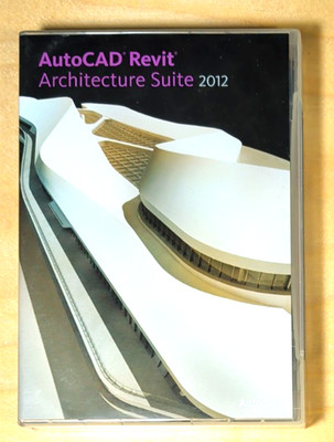 AutoCAD Revit Architecture Suite 2012 DVD Set Autodesk w/ Serial