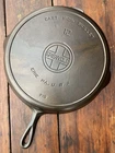 Griswold Cast Iron #12 Large Block Logo Skillet w/ Heat Ring
