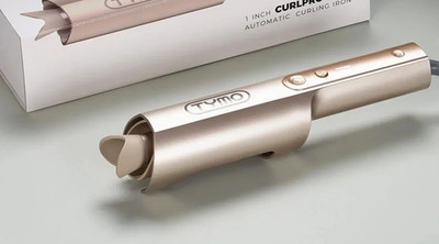 TYMO Curlpro Plus automatischer rotierender Lockenstab 1,25Inch Gold