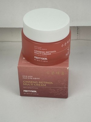 Ginseng Retinol Multi Cream Slow Aging Asian-Korean Effect 100ml By PRETTYSKIN