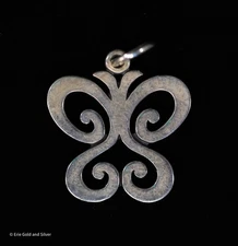 James Avery Sterling Silver Spring Butterfly Charm