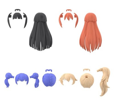 30MS Figure Option Girl Hairstyle Parts Vol.3 BOX Bandai Spirits 9030080 Japan