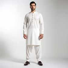 Pakistani Men Premium washing Wear Unstitched Shalwar Kameez Fabric 4 Mete