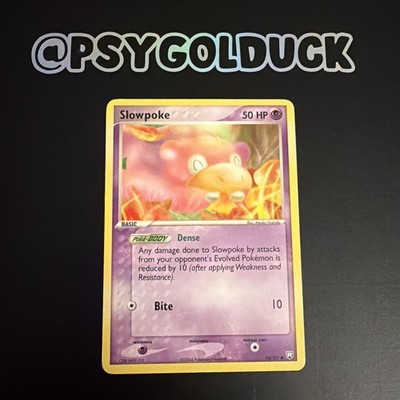 Pokemon Slowpoke 76/109 Team Rocket Returns Non Holo Common LP A22