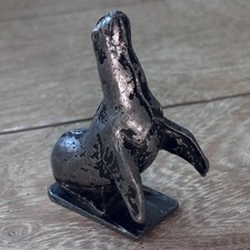 Charbens Lead Sea Lion – Upright Pose on Base – Original Paint Circus Zoo Figure