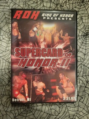 ROH Ring of Honor Supercard II DVD Detroit 3/31/07 Wrestling