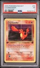 2000 POKEMON ROCKET 1ST EDITION #50 CHARMANDER PSA 1