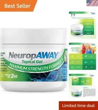 Maximum Strength Gel 2oz - Fast-Acting Relief for Nerve Discomfort & Tingling