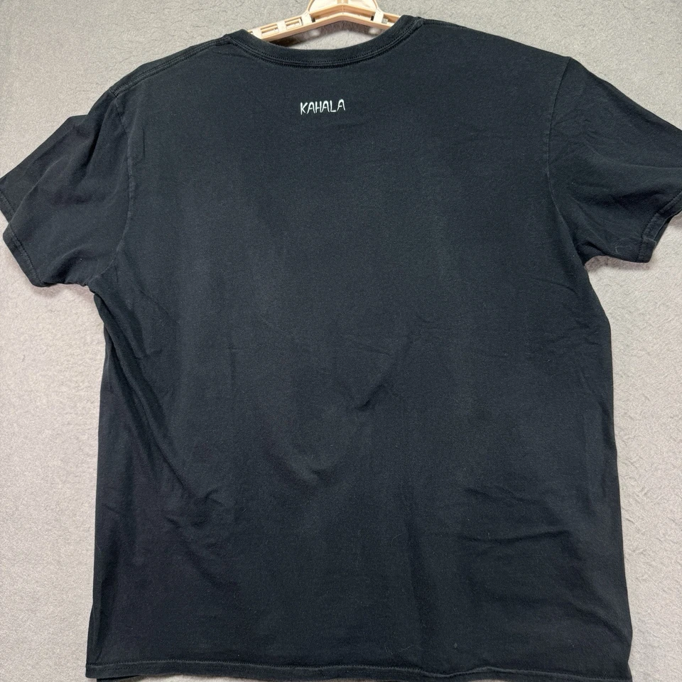 Рубашка Kahala взрослая очень большая черная с коротким рукавом с принтом для серфинга США Ocean мужская - Изображение 3 из 4