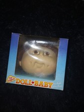 The Original Doll Baby Doll Head Brunette Pigtails By Martha Nelson Thomas 1984