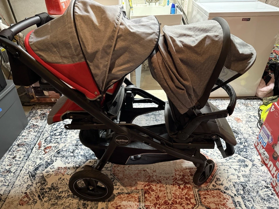 Peg perego Team Stroller With Bassinet, 2 Seats, Single And Double Attachments - Image 2 of 4