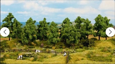 Noch Deciduous Trees 24601 HO Scale