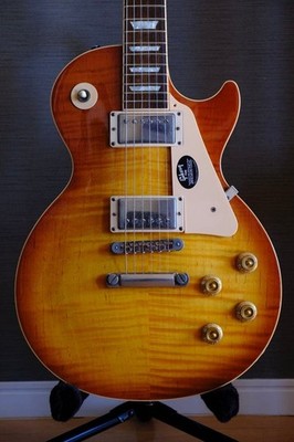 Gibson USA 50s Les Paul Standard Plus Light Burst 2004 Top Zustand