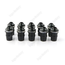 Fit For MV AGUSTA F4R F4RC F4RR F3675 Black 10PCS Windscreen Windshield Bolt Nut