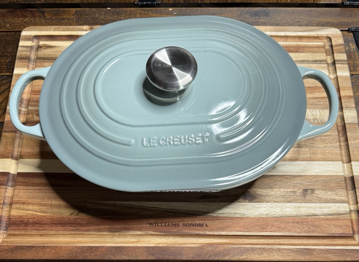 Le Creuset Signature Enamel Cast Iron Covered Oval Casserole, 3 3