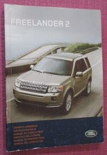 Land Rover Freelander 2 2010 - 2012 Owners Manual - Handbook - User Guide.