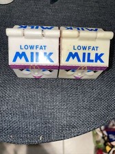 Vintage McDonalds Happy Meal Toys Changeables Low-fat Milk Carton 1993