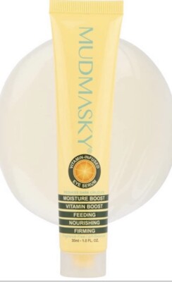 Mudmasky Vitamin Infused Eye Serum Full Size 1.0 fl oz / 30 mL. Sealed MSRP $63